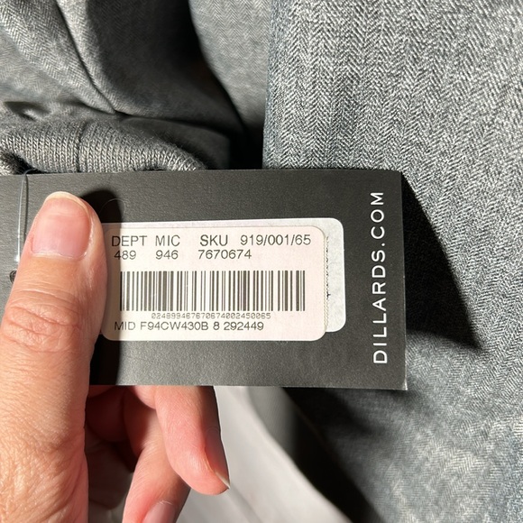 First Wave Gray Jacket Thick Zip Up Hood Size 8 NWT - Picture 15 of 15